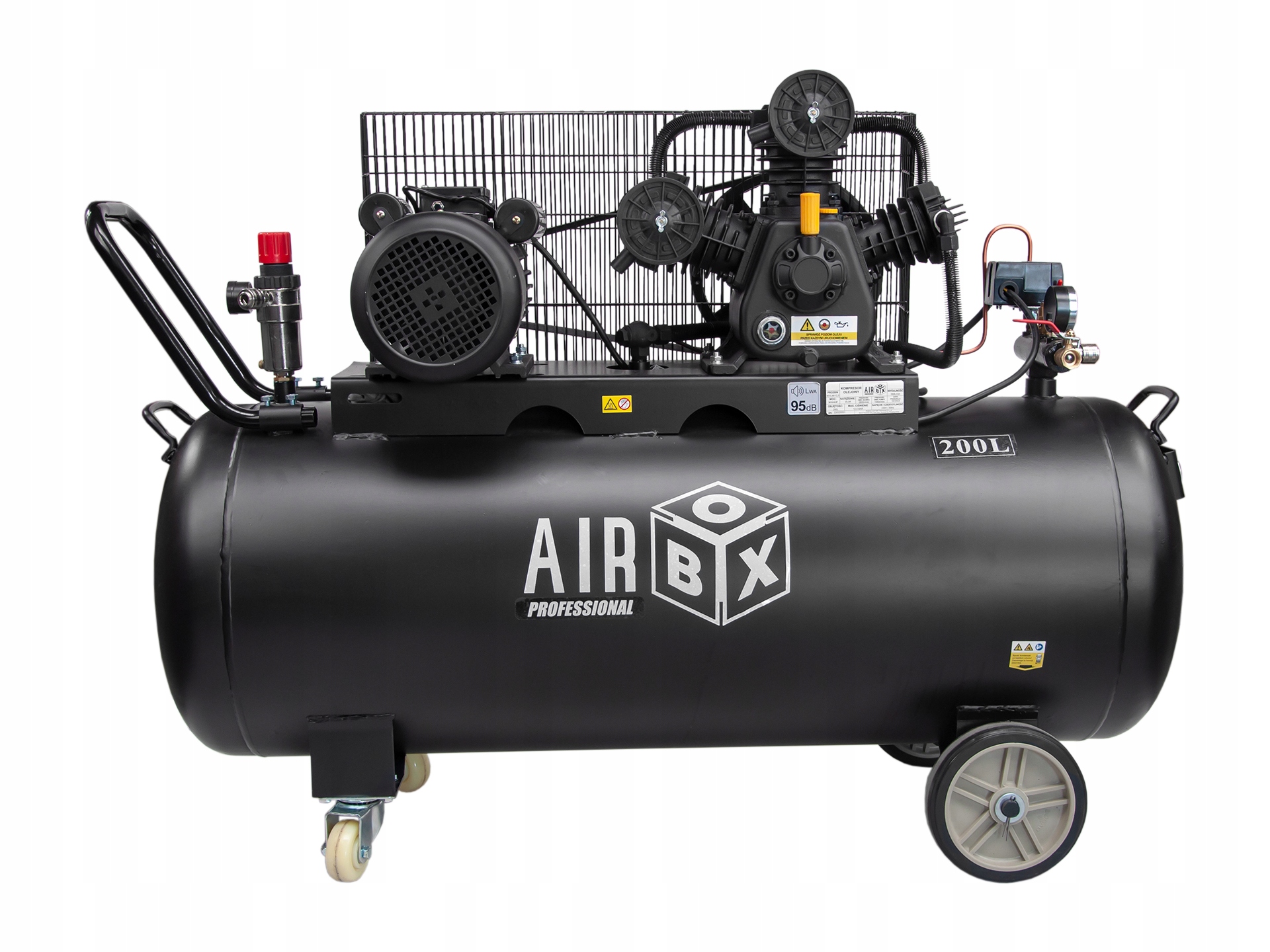 Olejový kompresor Airbox PRO200N 200 l 12,5 bar